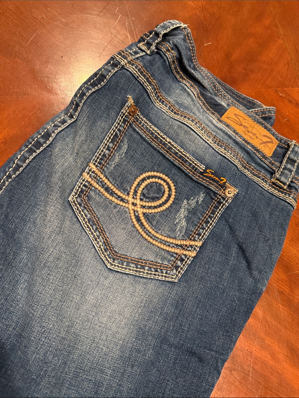 Women’s plus sizeSeven Jeans Co. Dark Wash Bootcut Jeans - stretch